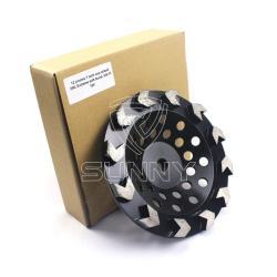 Круг алмазный шлифовальный 7" 10 сегментов для бетона (арт. 25-19083602)