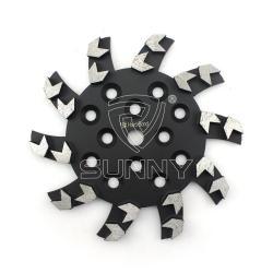 Алмазный шлифовальный диск 250мм 20 сегментов для бетона (арт. 25-19083623)