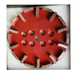 Алмазный шлифовальный диск 10" 30#-150# для бетона (арт. 25-19083630)