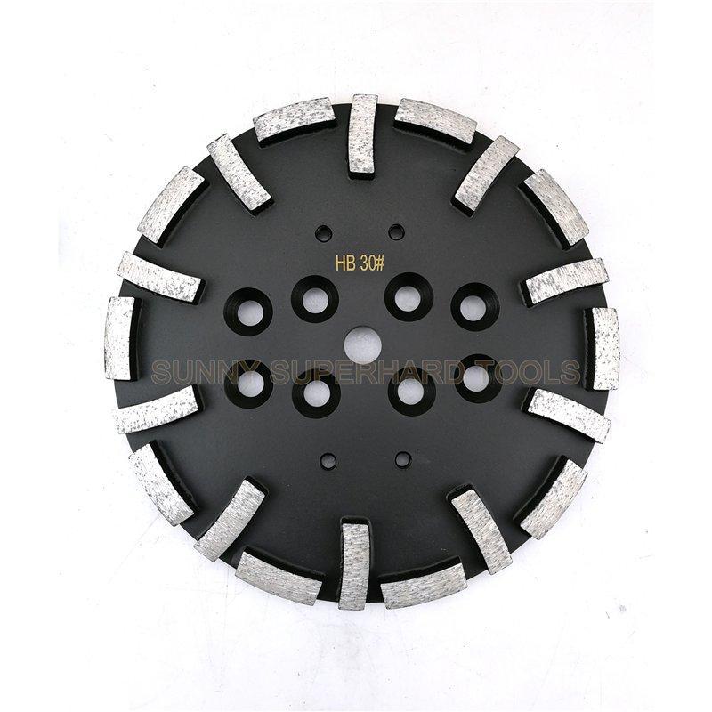 Алмазный шлифовальный диск 250мм для камня, сменные пластины (арт. 25-19083642)