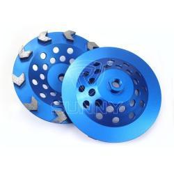 Алмазный шлифовальный диск 180мм 30-150# для бетона (арт. 25-19083645)