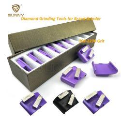 Алмазные шлифовальные башмаки для бетона 60# 80# 100# (арт. 25-19083667)