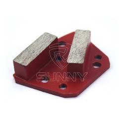 Алмазный шлифовальный блок трапеция 30# 60# для бетона (арт. 25-19083673)