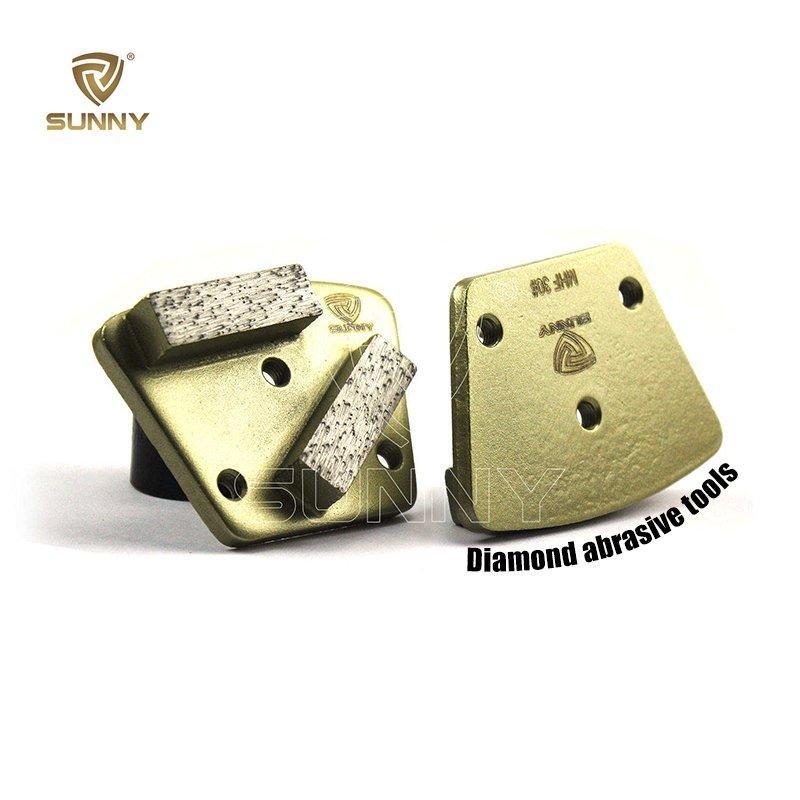 Алмазные шлифовальные башмаки 30# для бетона 2 сегмента (арт. 25-19083676)