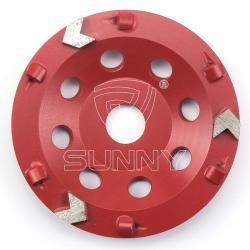 Круг алмазный шлифовальный 5" 6 PCD 3 сегмента (арт. 25-19083715)