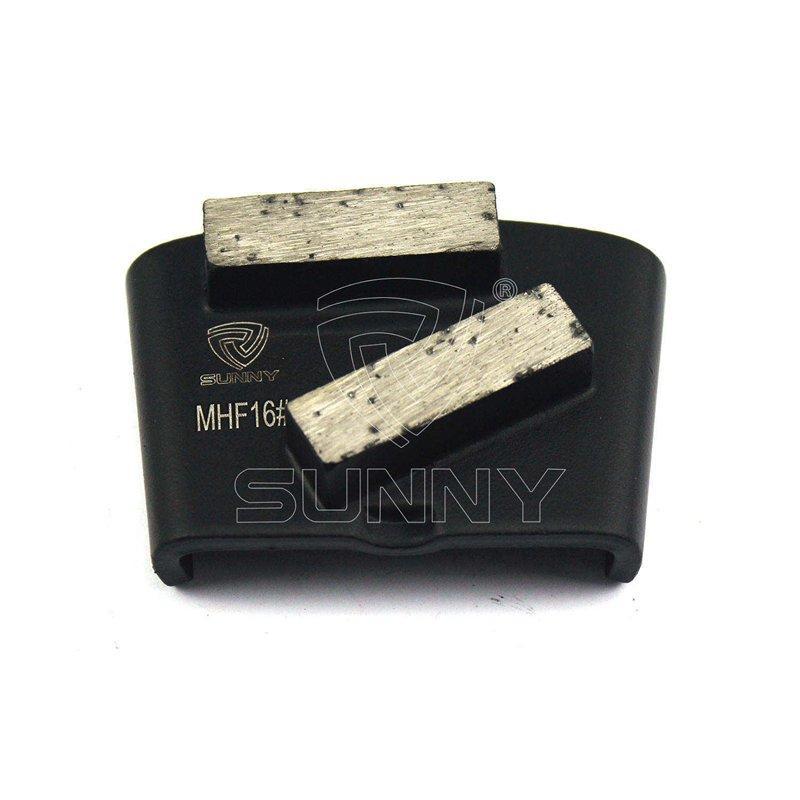 Алмазный шлифовальный башмак 2 сегмента для пола (арт. 25-19083764)