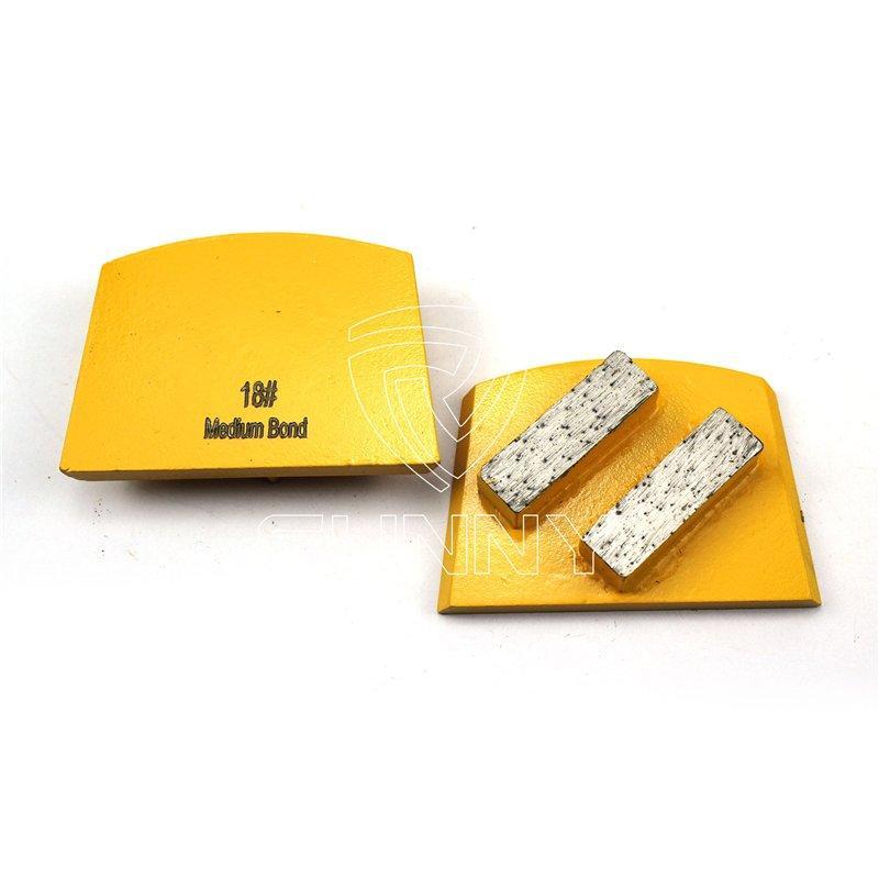 Алмазные шлифовальные башмаки 2 сегмента 30#-240# для бетона (арт. 25-19083765)