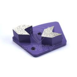 Алмазные шлифовальные башмаки для бетона 30# для полов (арт. 25-19083780)