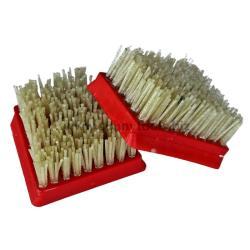 Щетка для камня с алмазным покрытием и антикварной кожей (арт. 25-19083790)