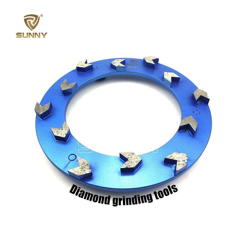 Алмазные шлифовальные башмаки с сегментами стрел (арт. 25-19083810)