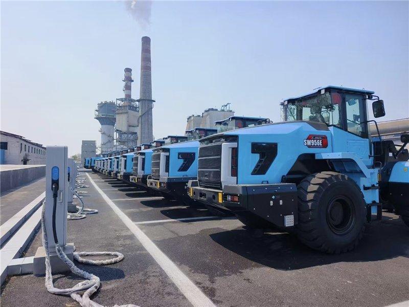 Погрузчик электрический SW956E 5800кг 4x4 мини (арт. 25-19084065)