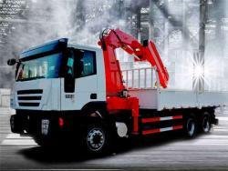 Кран-манипулятор 6т SPK15500 на грузовике 4*2 LHD (арт. 25-19084178)