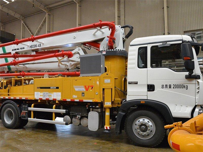 Автобетононасос 4-осный 62м дизельный двигатель (арт. 25-19084236)