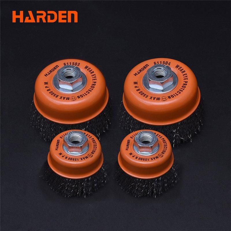 Щетка чашечная стальная 75-125мм M10-M14 (арт. 25-19084330)