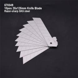 Ножевые лезвия 10шт 25x125мм для резки (арт. 25-19084344)