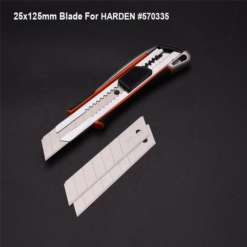 Ножевые лезвия 10шт 25x125мм для резки (арт. 25-19084344)