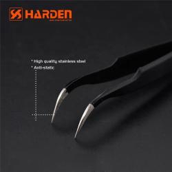 Пинцет профессиональный изогнутый антистатический сталь (арт. 25-19084347)