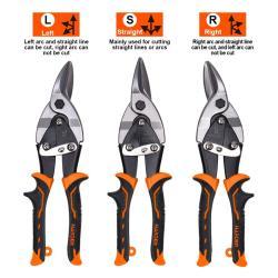 Ножницы авиационные из нержавеющей стали с хром-ванадием правые (арт. 25-19084354)