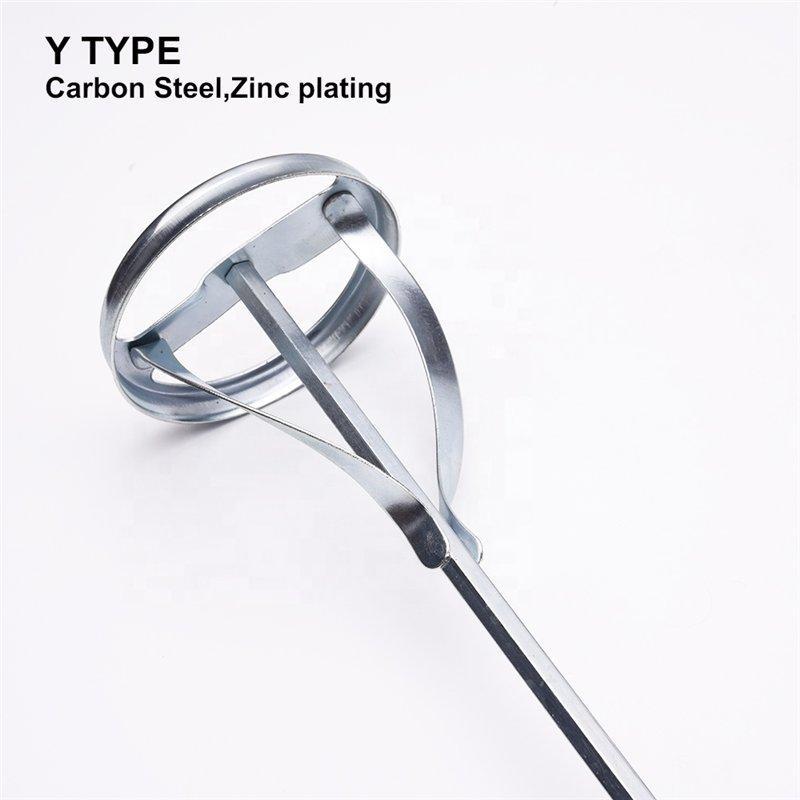 Миксер для краски ручной стальной для цемента и шпатлевки (арт. 25-19084355)