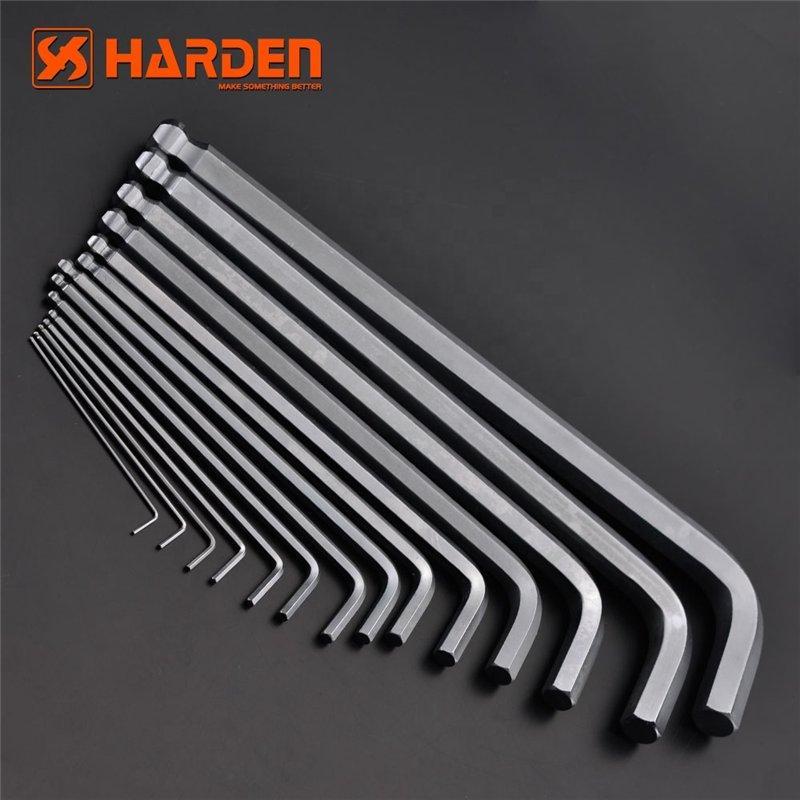 Ключ шестигранный L-образный 1.5-19 мм хром-ванадиевый (арт. 25-19084356)