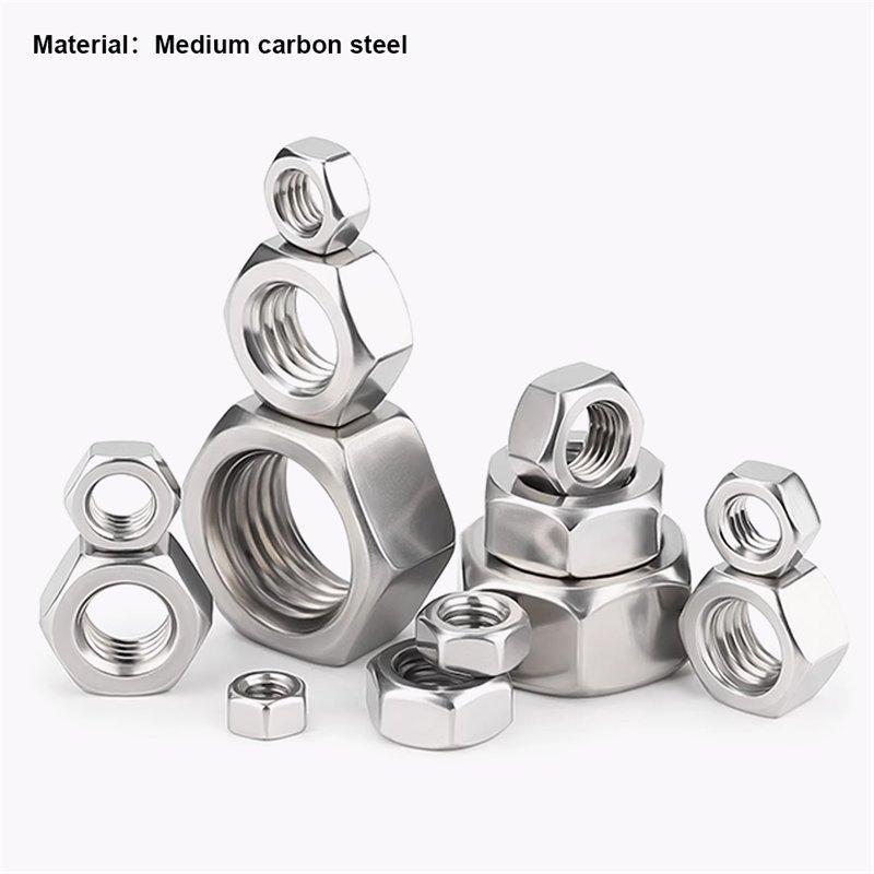 Гайка шестигранная DIN934 M18 нержавеющая сталь оцинкованная (арт. 25-19084377)