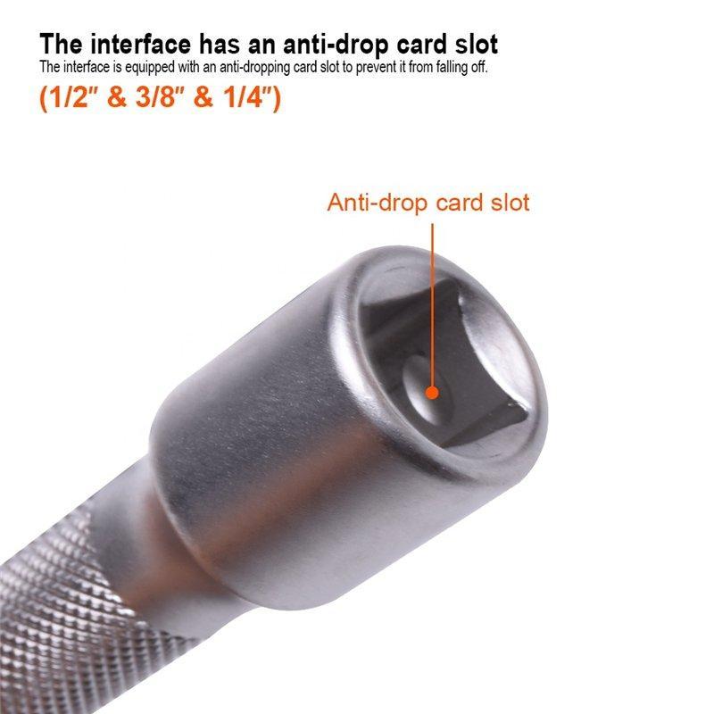 Удлинитель для гаечных ключей CR-V 50мм 100мм 1/4 портативный (арт. 25-19084417)