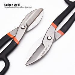 Ножницы по металлу прямые из углеродистой стали, усиленные (арт. 25-19084424)