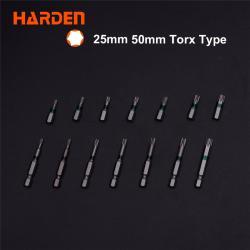 Набор бит Torx цветные T10-T40 25мм 50мм для отвертки (арт. 25-19084431)