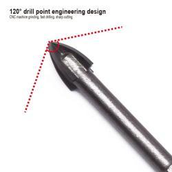 Набор сверл для плитки и стекла YG6X 3-12мм (арт. 25-19084432)