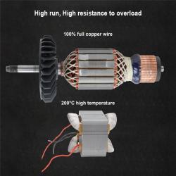 Угловая шлифмашина 2200Вт 230мм 6000об/мин (арт. 25-19084439)