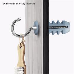 Анкерные крюки с нейлоновым дюбелем и резиновой трубкой (арт. 25-19084469)