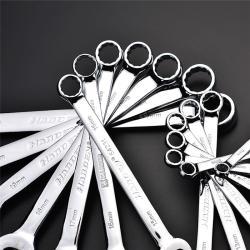 Набор гаечных ключей с храповым механизмом 10 шт. хром-ванадий (арт. 25-19084481)