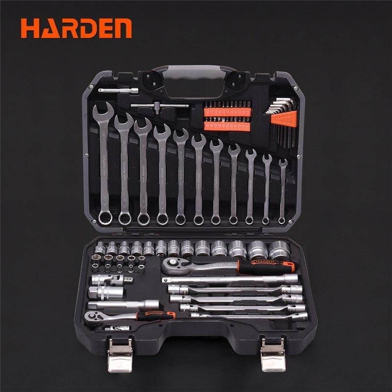 Набор инструментов 77 предметов хром-ванадий DR. 1/2 & 1/4 (арт. 25-19084482)