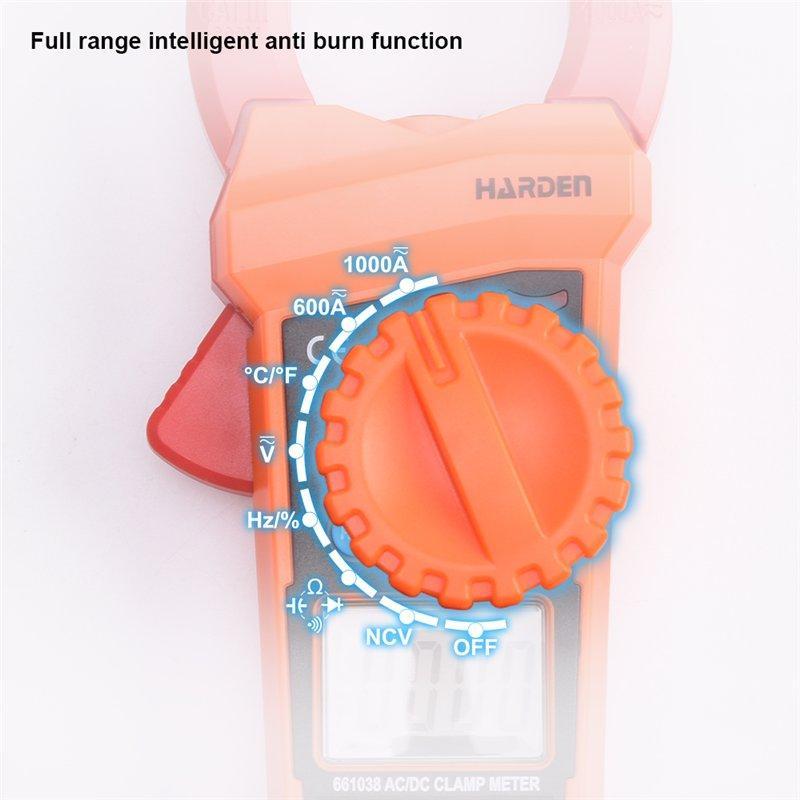 Цифровой токоизмерительные клещи HARDEN с мультиметром (арт. 25-19084532)