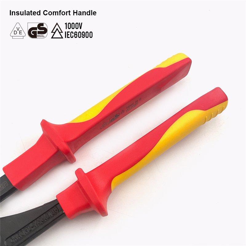 Плоскогубцы водопроводные изолированные 10 1000V VDE (арт. 25-19084536)