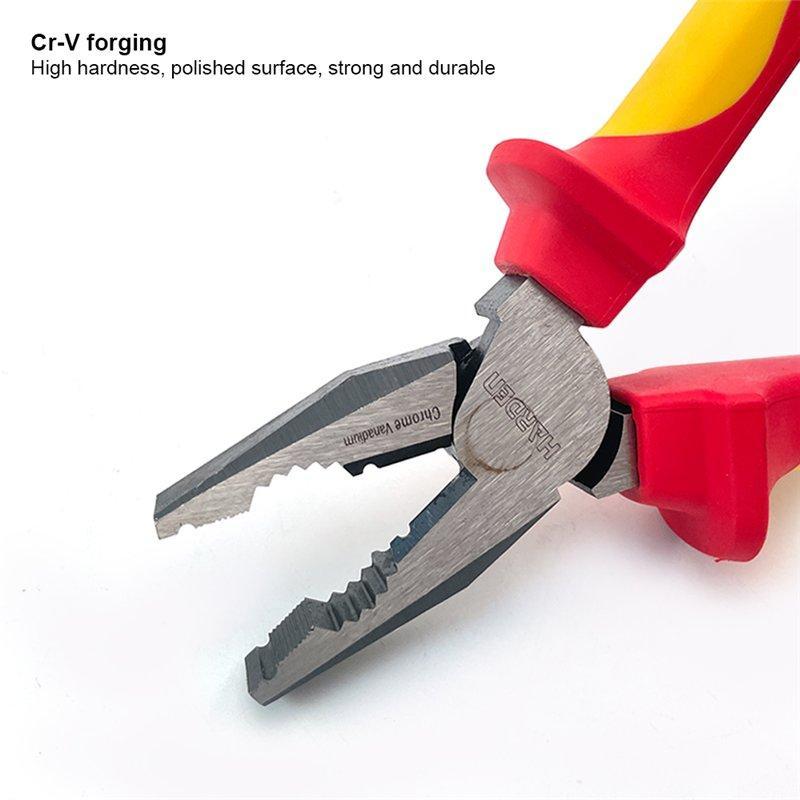 Набор инструментов 11 предметов с изолированной сталью и мягкой ручкой (арт. 25-19084539)