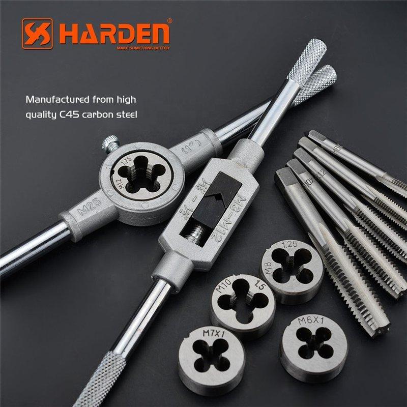 Набор метчиков и плашек 12 шт. из различных сплавов (арт. 25-19084573)