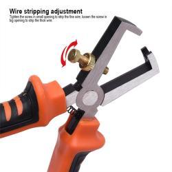 Плоскогубцы многофункциональные хром-ванадиевые для снятия изоляции (арт. 25-19084593)