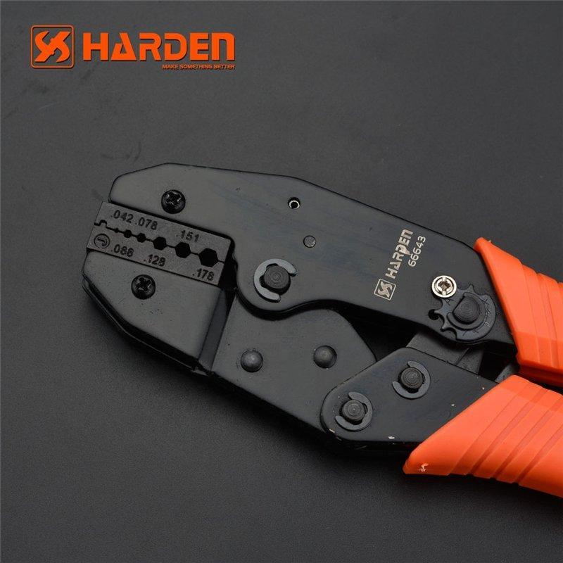 Клещи обжимные 215мм из углеродистой стали с храповым механизмом (арт. 25-19084607)