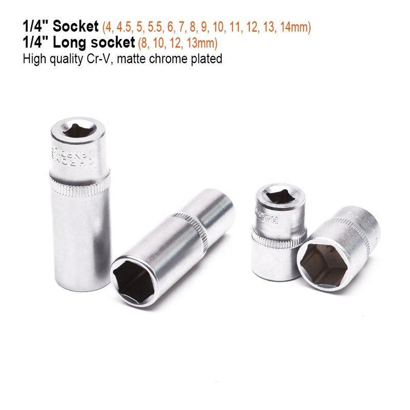 Набор инструментов 24 предмета 1/4 Crv Socket (арт. 25-19084616)