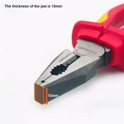 Комбинированные плоскогубцы 6-8 дюймов VDE 1000V изолированные (арт. 25-19084626)