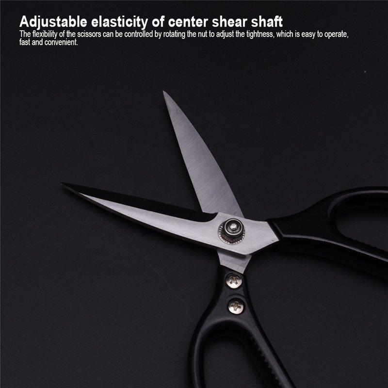 Ножницы кухонные многофункциональные из нержавеющей стали с алюминиевой ручкой (арт. 25-19084634)