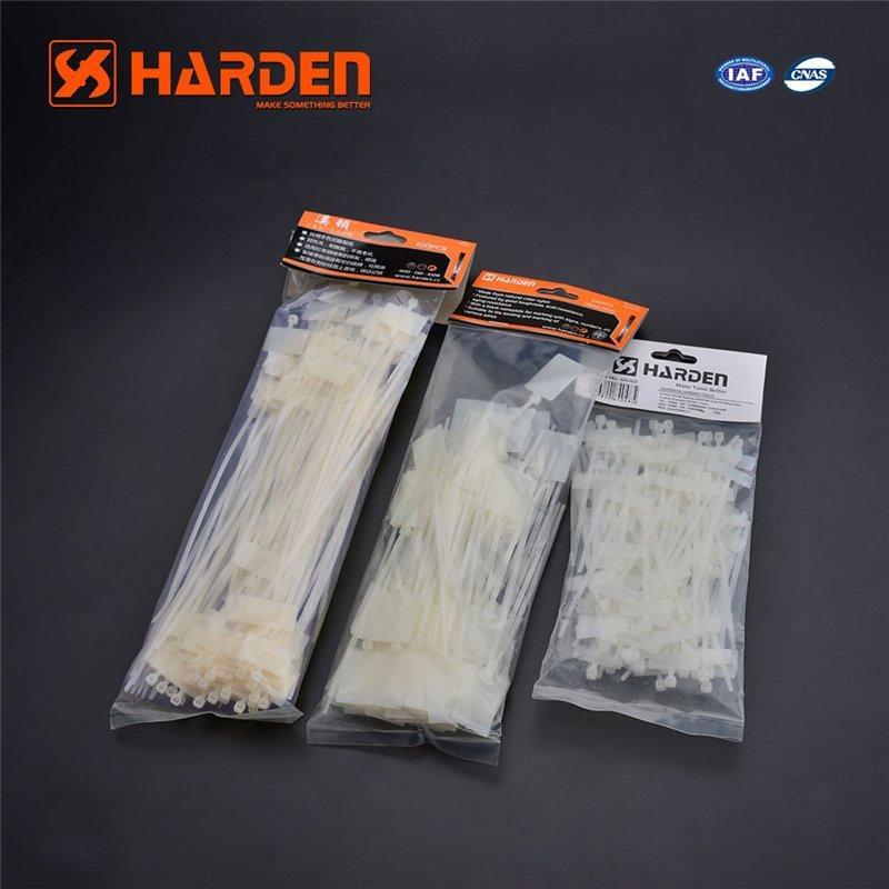 Кабельная стяжка нейлоновая с ярлыком белая многоразовая (арт. 25-19084652)