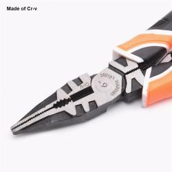 Плоскогубцы удлиненные хром-ванадиевые 6" с кабелерезом (арт. 25-19084657)