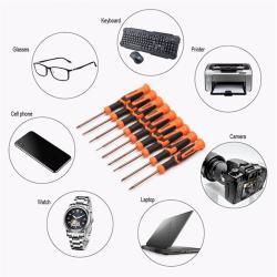 Набор отверток 9 предметов CR-V прецизионный (арт. 25-19084675)