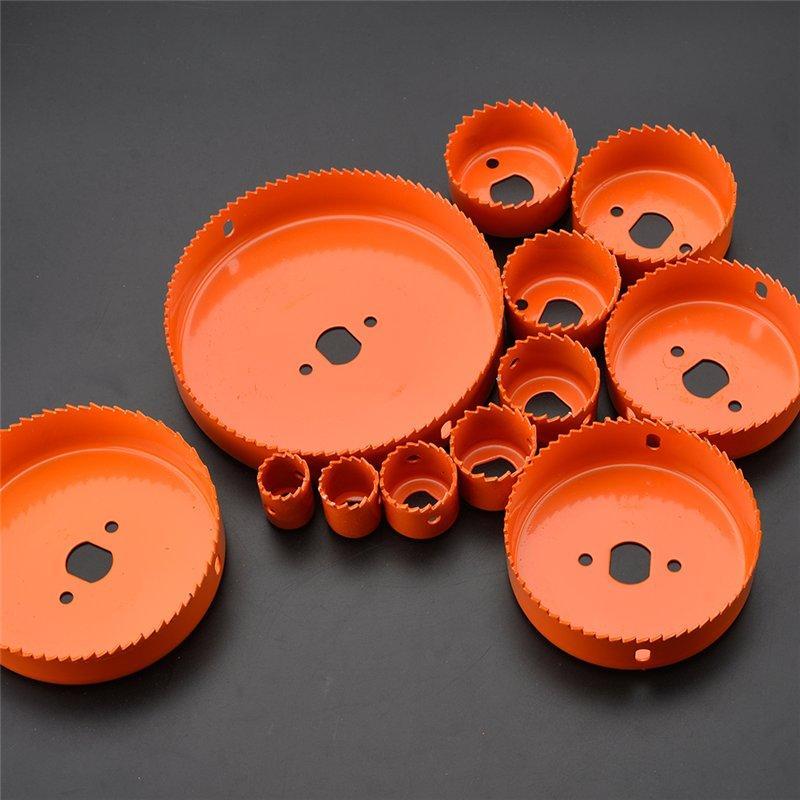 Набор кольцевых пил из высокоуглеродистой стали 16 шт (арт. 25-19084677)