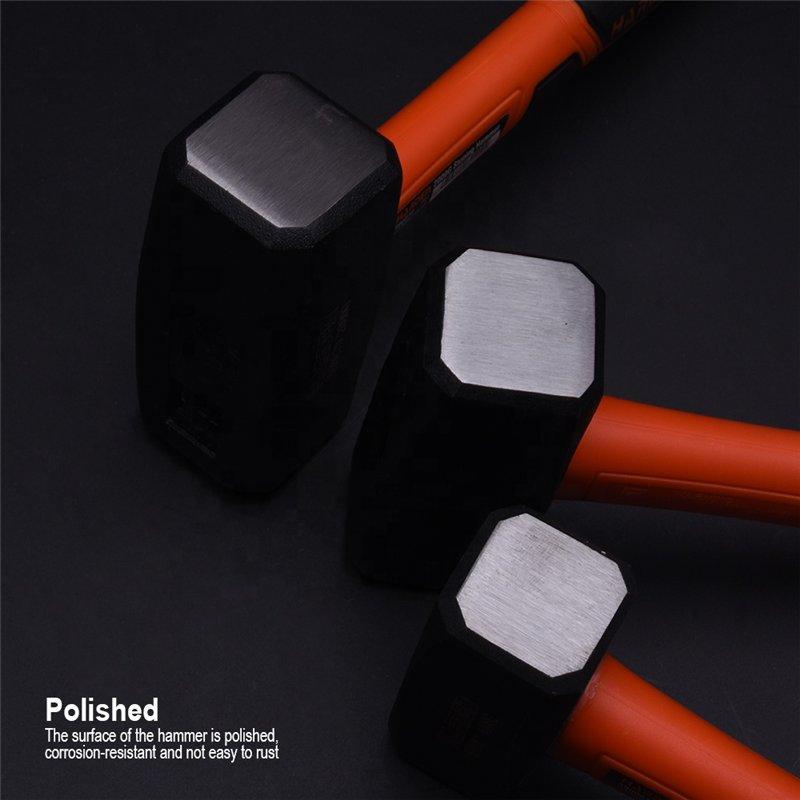 Молоток каменщика из углеродистой стали с фиберглассовой ручкой (арт. 25-19084693)