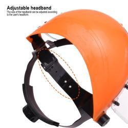 Щиток защитный лицевой 275мм пластиковый с регулировкой (арт. 25-19084718)