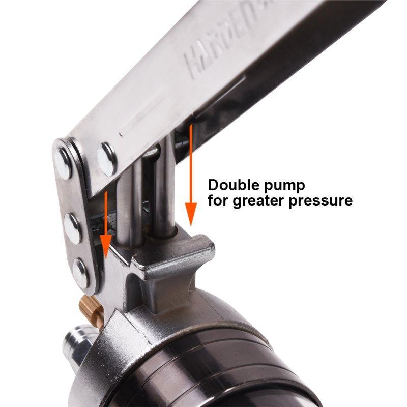 Ручной шприц для смазки Harden 900CC с двойным насосом (арт. 25-19084738)