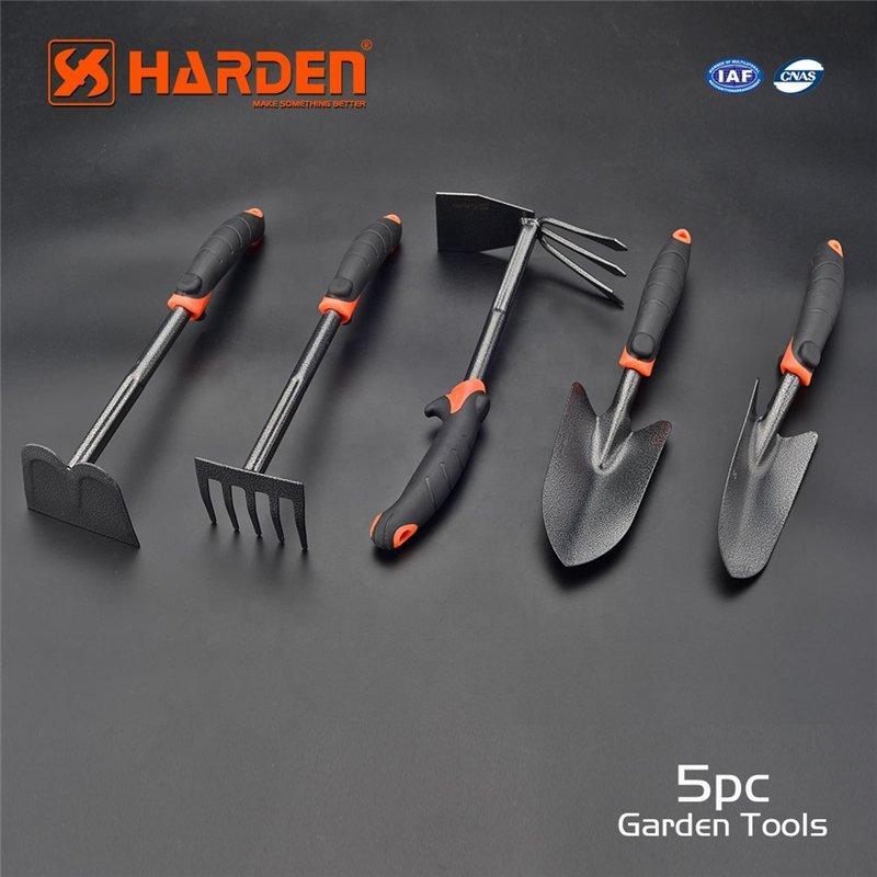 Набор мини инструментов для сада, углеродистая сталь, 5 шт. (арт. 25-19084746)